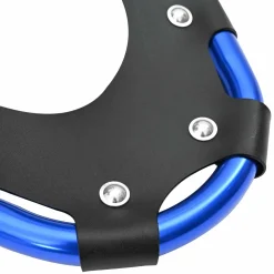 vidaXL 3 in 1 Sneeuwschoenen Blauw en Zwart 53,5 x 21 cm