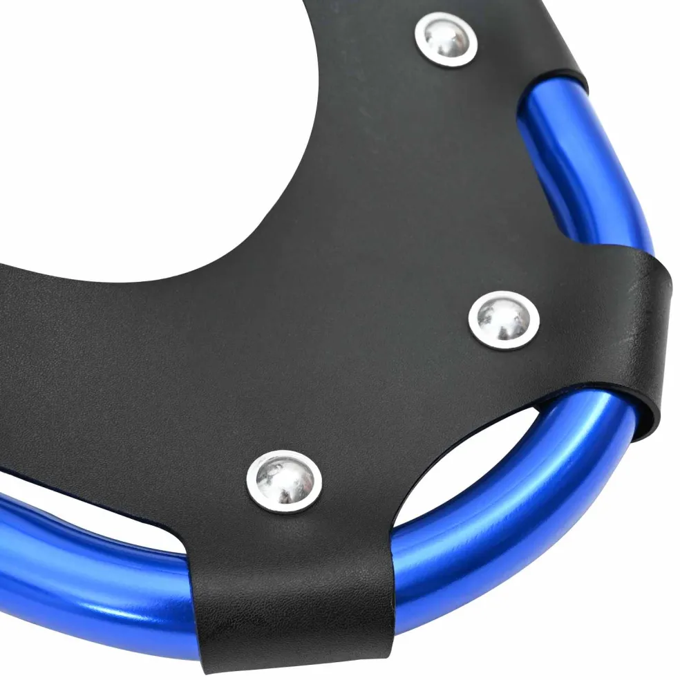 vidaXL 3 in 1 Sneeuwschoenen Blauw en Zwart 53,5 x 21 cm