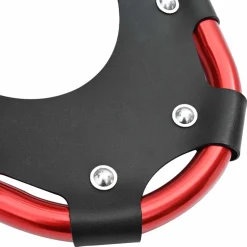 vidaXL 3 in 1 Sneeuwschoenen Rood en Zwart 53,5 x 21 cm