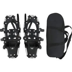 vidaXL 3 in 1 Sneeuwschoenen Zilver en Zwart 53,5 x 21 cm