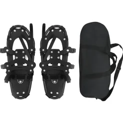 vidaXL 3 in 1 Sneeuwschoenen Zwart 53,5 x 21 cm Aluminium en HDPE