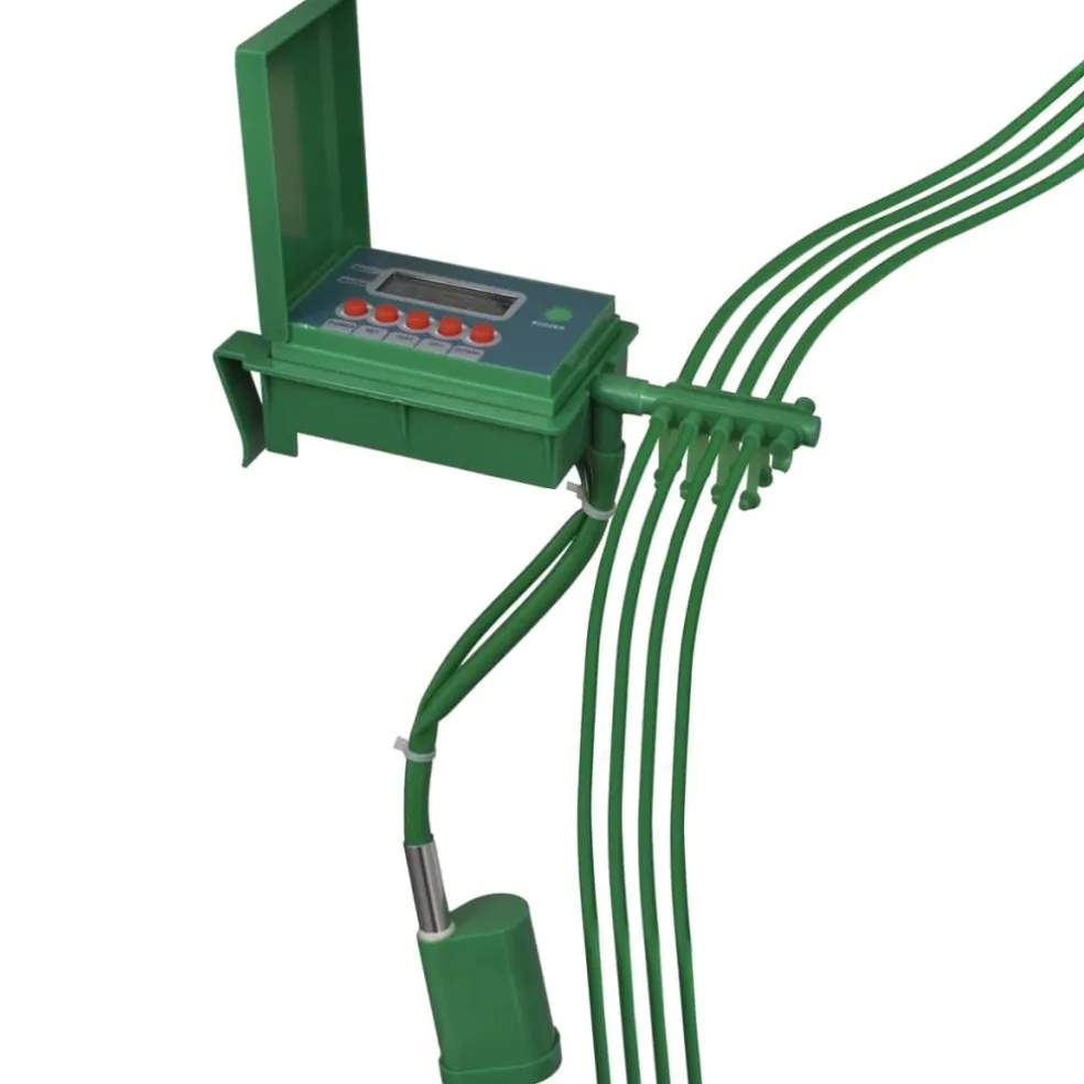 vidaXL Irrigatiesysteem automatisch met timer voor watersproeier