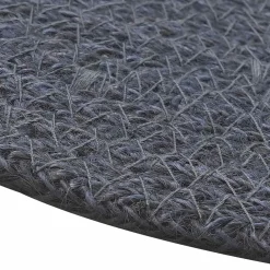vidaXL Jute placematten 4 st Donkergrijs 100% Tossa Jute