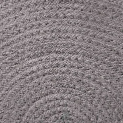 vidaXL Jute placematten 4 st Grijs 100% Tossa Jute