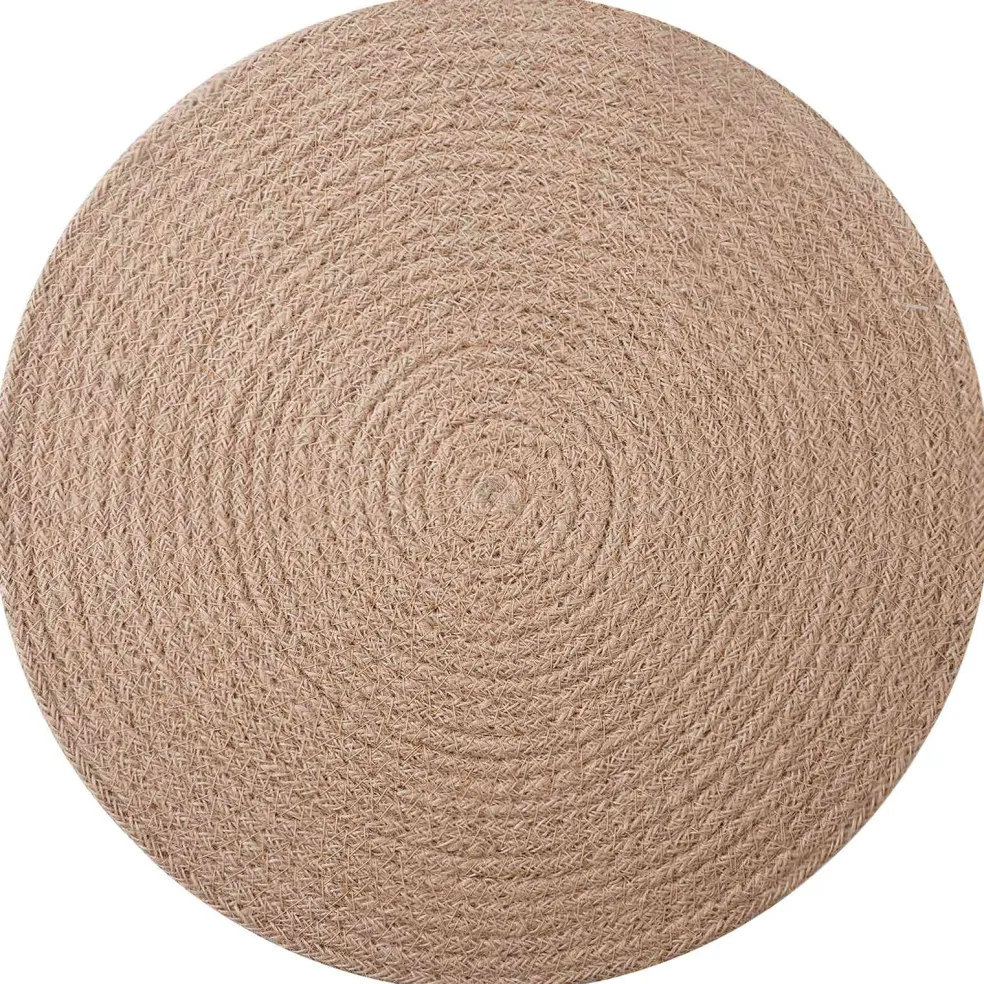 vidaXL Jute placematten 4 st Naturel 100% Tossa Jute