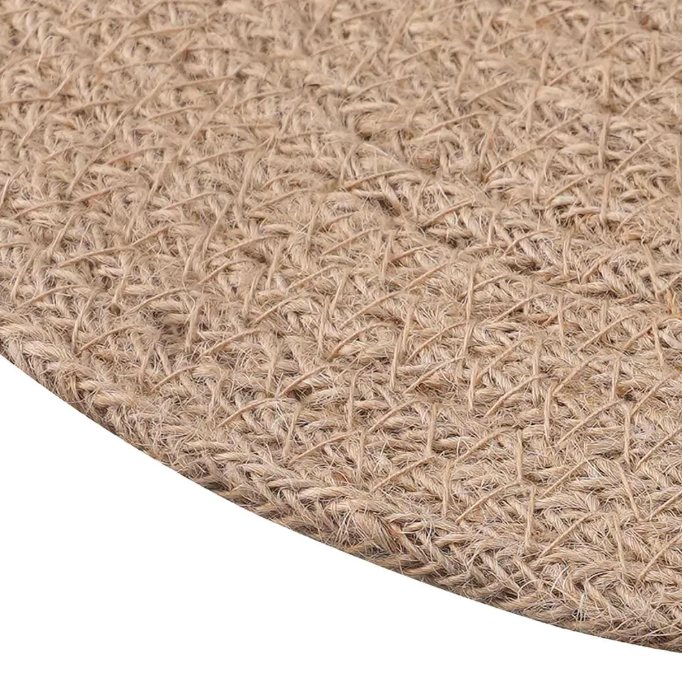 vidaXL Jute placematten 4 st Naturel 100% Tossa Jute