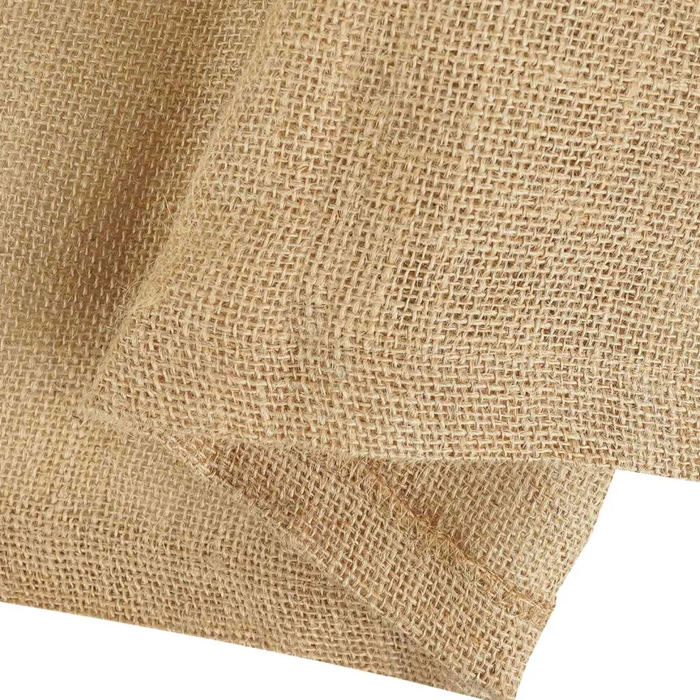 vidaXL Jute tafelkleed Naturel 140 x 140 cm 100% Tossa Jute