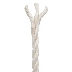 vidaXL Jute Touw 2 st 20 mm 100 m Wit 100% Tossa jute