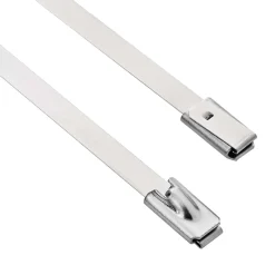 vidaXL Kabelbinders 12 st 4,6 x 150 mm zilver