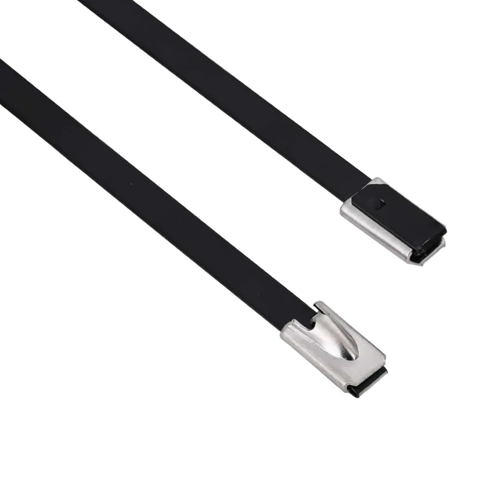 vidaXL Kabelbinders 12 st 4,6 x 150 mm Zwart
