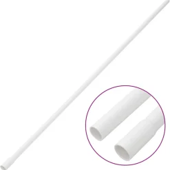 vidaXL Kabelgoot Ø16 mm 10 m PVC