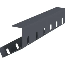 vidaXL Kabelgoot voor onder bureau 2 st Antracietkleurig