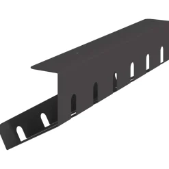 vidaXL Kabelgoot voor onder bureau 2 st Zwart 44 x 11,5 x 13,5 cm