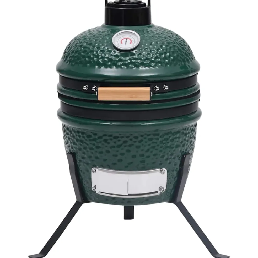 vidaXL Kamado barbecue 56 cm keramiek groen