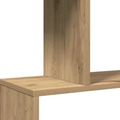 vidaXL Kamerscherm / boekenkast 6-laags 70x24x193 cm hout artisanaal