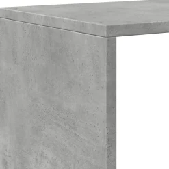 vidaXL Kamerscherm / boekenkast 3-laags 99x29x99 cm hout betongrijs