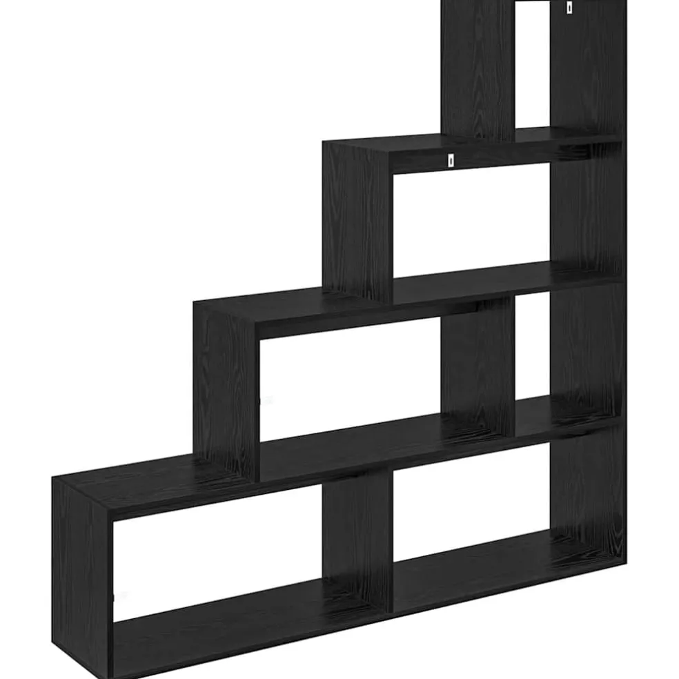 vidaXL Kamerscherm Boekenkast 143,5 x 29 x 143,5 cm Bewerkt hout