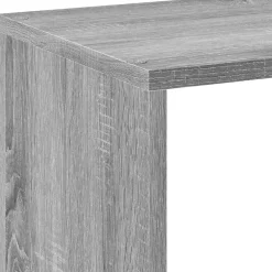 vidaXL Kamerscherm / boekenkast 102x29x103,5 cm hout grijs sonoma