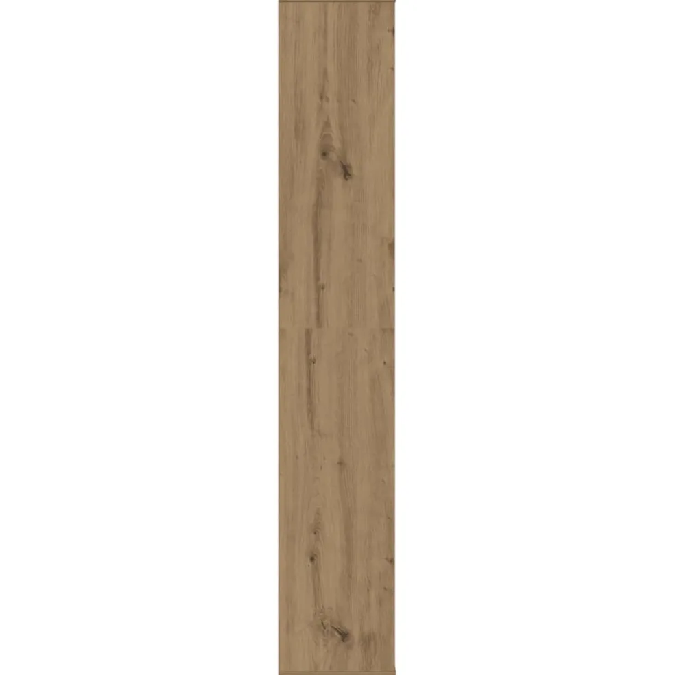 vidaXL Kamerscherm/boekenkast 100x24x140 cm bewerkt hout eikenkleurig