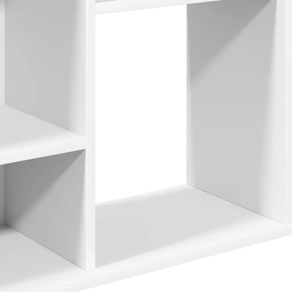 vidaXL Kamerscherm/boekenkast 100x24x140 cm bewerkt hout wit