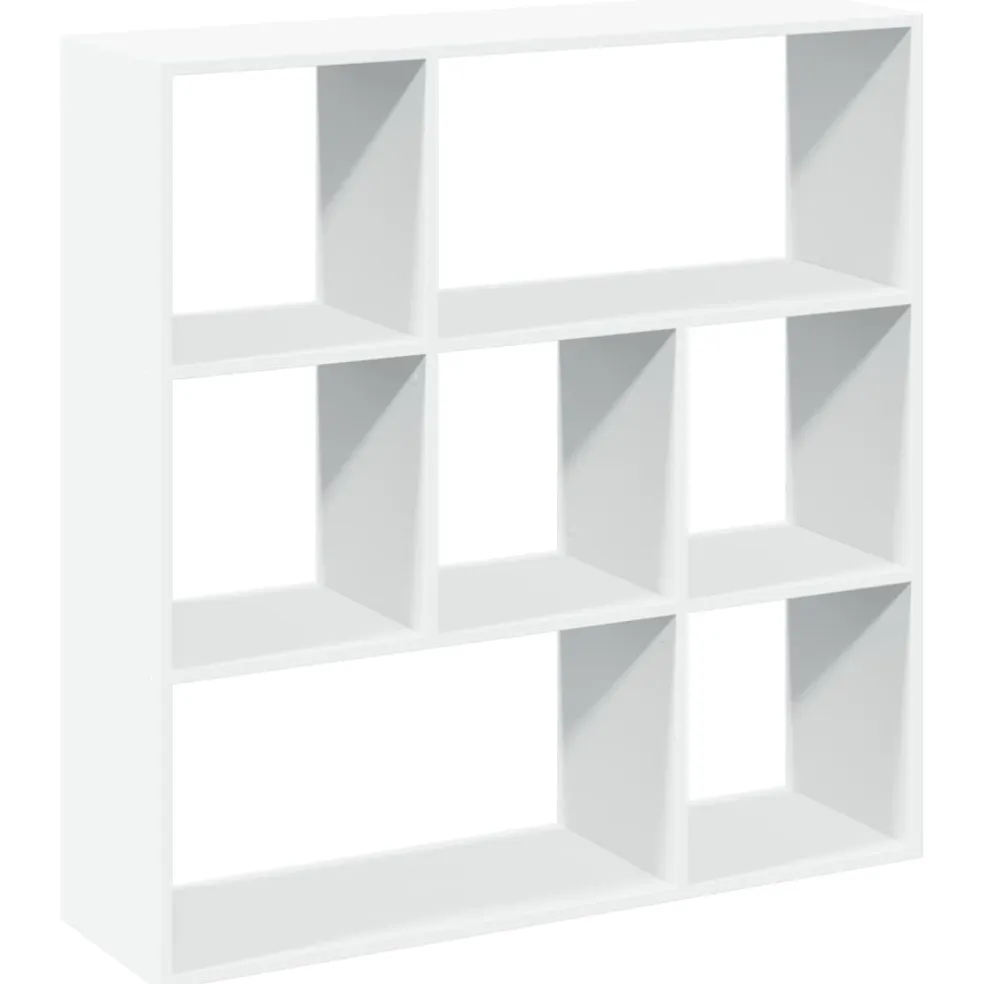 vidaXL Kamerscherm / boekenkast 102x29x103,5 cm bewerkt hout wit