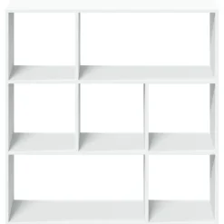 vidaXL Kamerscherm / boekenkast 102x29x103,5 cm bewerkt hout wit
