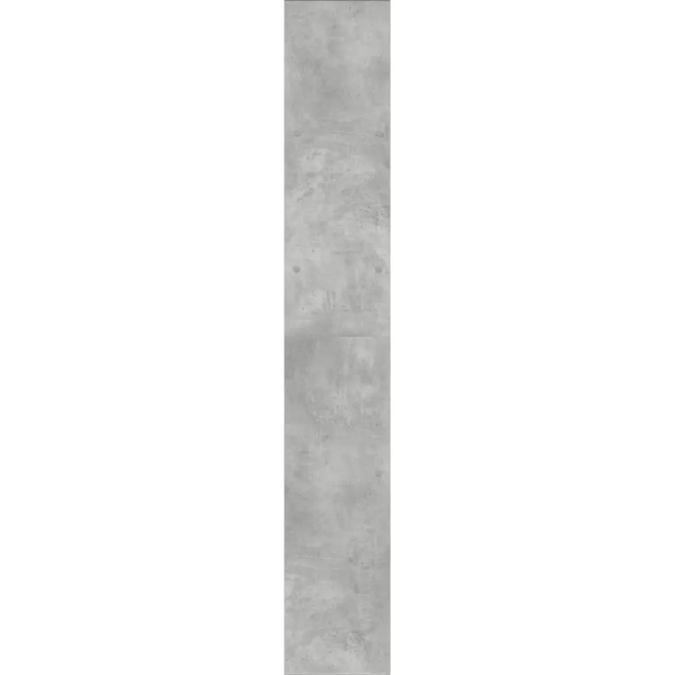 vidaXL Kamerscherm / boekenkast 67x25x161,5 cm bewerkt hout betongrijs