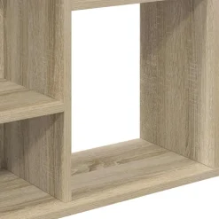 vidaXL Kamerscherm/boekenkast 100x24x140 cm bewerkt hout eikenkleurig