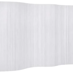 vidaXL Kamerscherm breedte 250 cm hoogte 165 cm bamboe wit