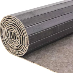 vidaXL Kamerscherm breedte 250 cm hoogte 165 cm bamboe grijs