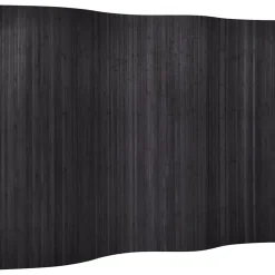 vidaXL Kamerscherm breedte 250 cm hoogte 165 cm bamboe grijs