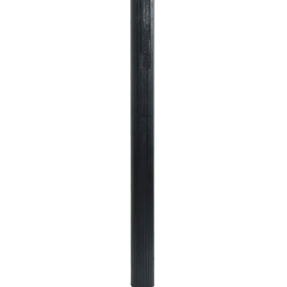 vidaXL Kamerscherm breedte 250 cm hoogte 165 cm bamboe zwart