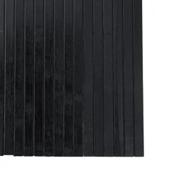 vidaXL Kamerscherm breedte 250 cm hoogte 165 cm bamboe zwart