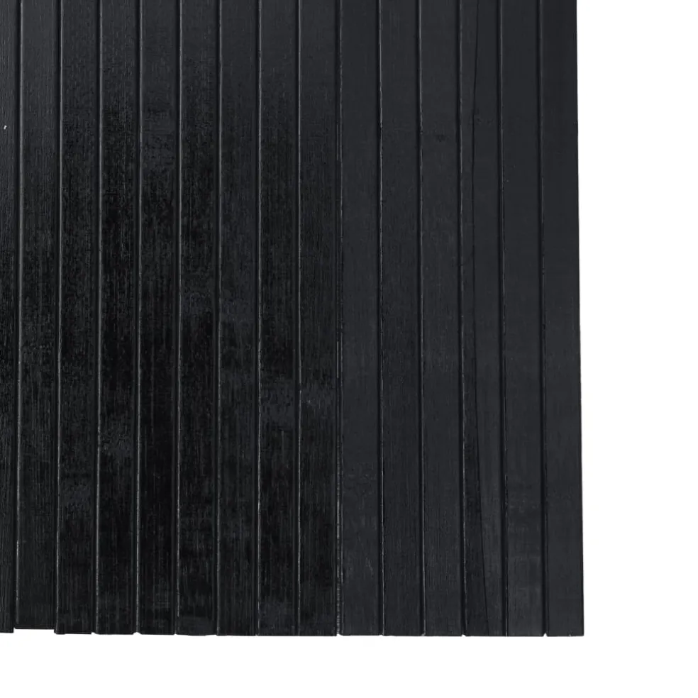 vidaXL Kamerscherm breedte 250 cm hoogte 165 cm bamboe zwart