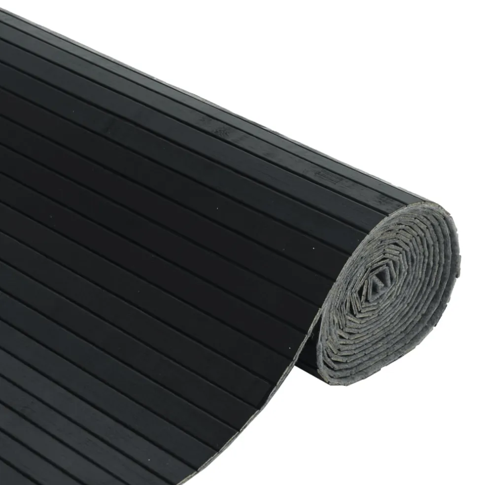 vidaXL Kamerscherm breedte 250 cm hoogte 165 cm bamboe zwart