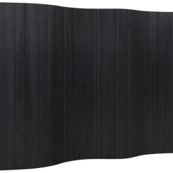 vidaXL Kamerscherm breedte 250 cm hoogte 165 cm bamboe zwart