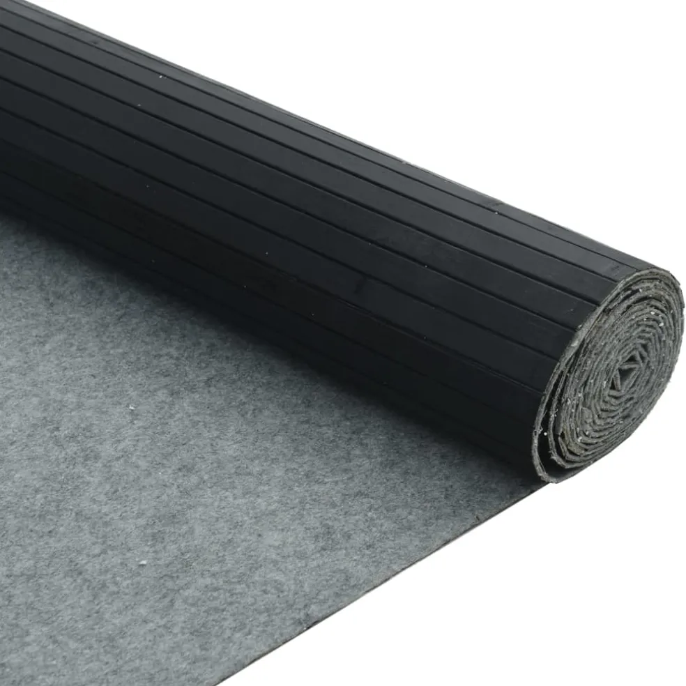 vidaXL Kamerscherm breedte 250 cm hoogte 165 cm bamboe zwart