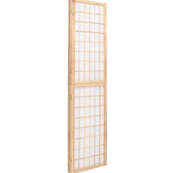 vidaXL Kamerscherm inklapbaar 3 panelen Japanse stijl 120x170 cm