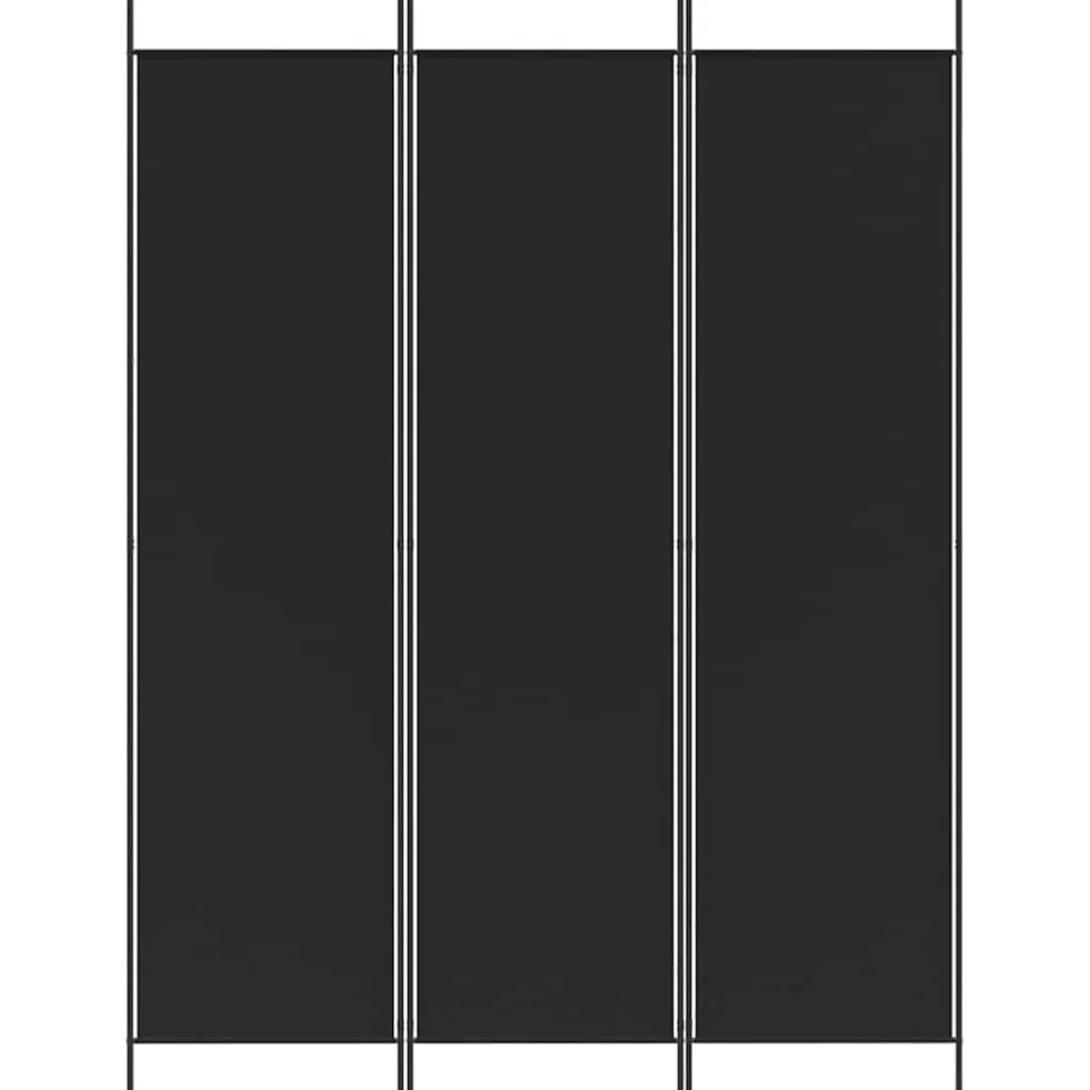 vidaXL Kamerscherm met 3 panelen 260x180 cm antraciet