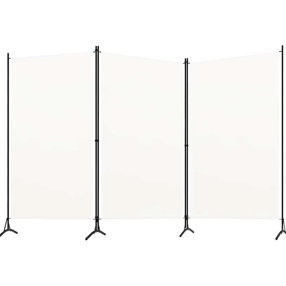 vidaXL Kamerscherm met 3 panelen 150x180 cm antraciet