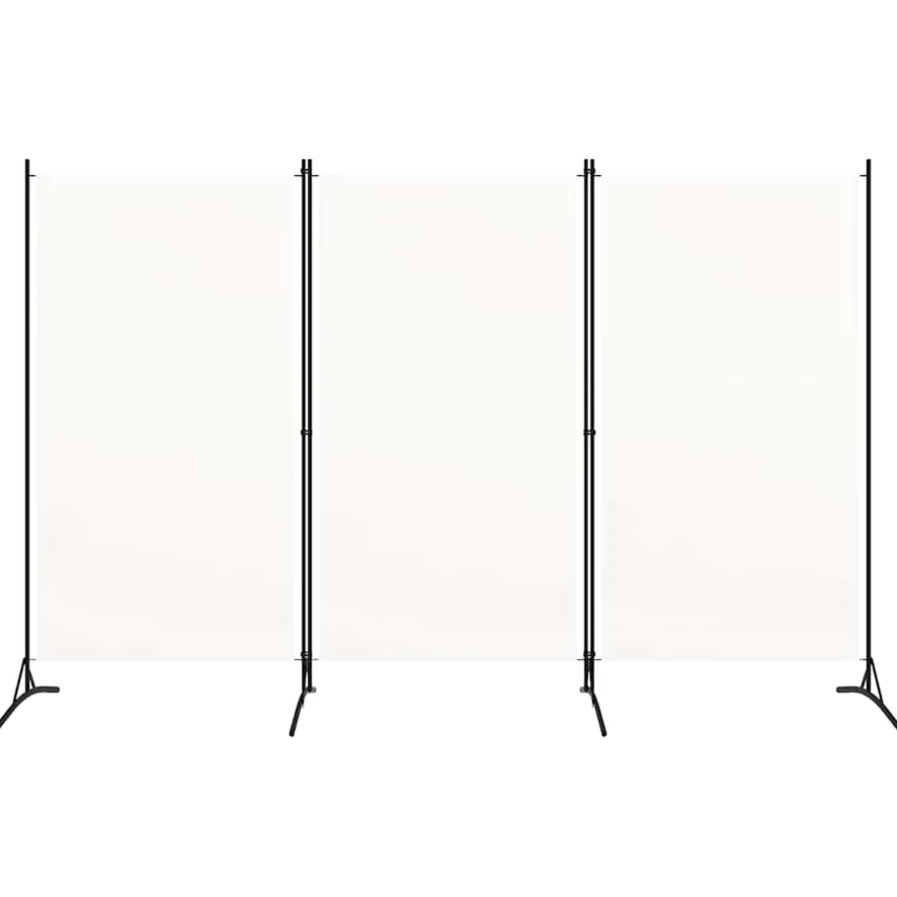 vidaXL Kamerscherm met 3 panelen 150x180 cm antraciet