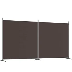 vidaXL Kamerscherm met 3 panelen 150x200 cm stof wit