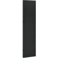 vidaXL Kamerscherm met 6 panelen massief paulowniahout zwart