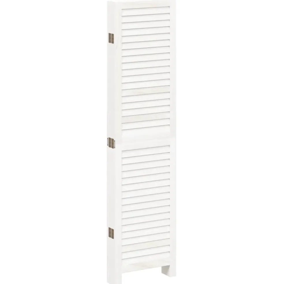 vidaXL Kamerscherm met 6 panelen 210x165 cm massief paulowniahout