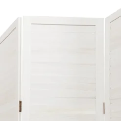 vidaXL Kamerscherm met 6 panelen 210x165 cm massief paulowniahout
