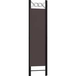 vidaXL Kamerscherm met 3 panelen 120x180 cm bruin