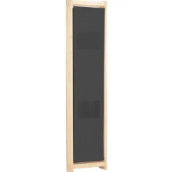 vidaXL Kamerscherm met 3 panelen 120x170x4 cm stof grijs