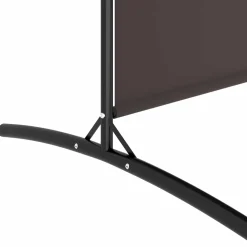 vidaXL Kamerscherm met 3 panelen 210x180 cm lichtgrijs