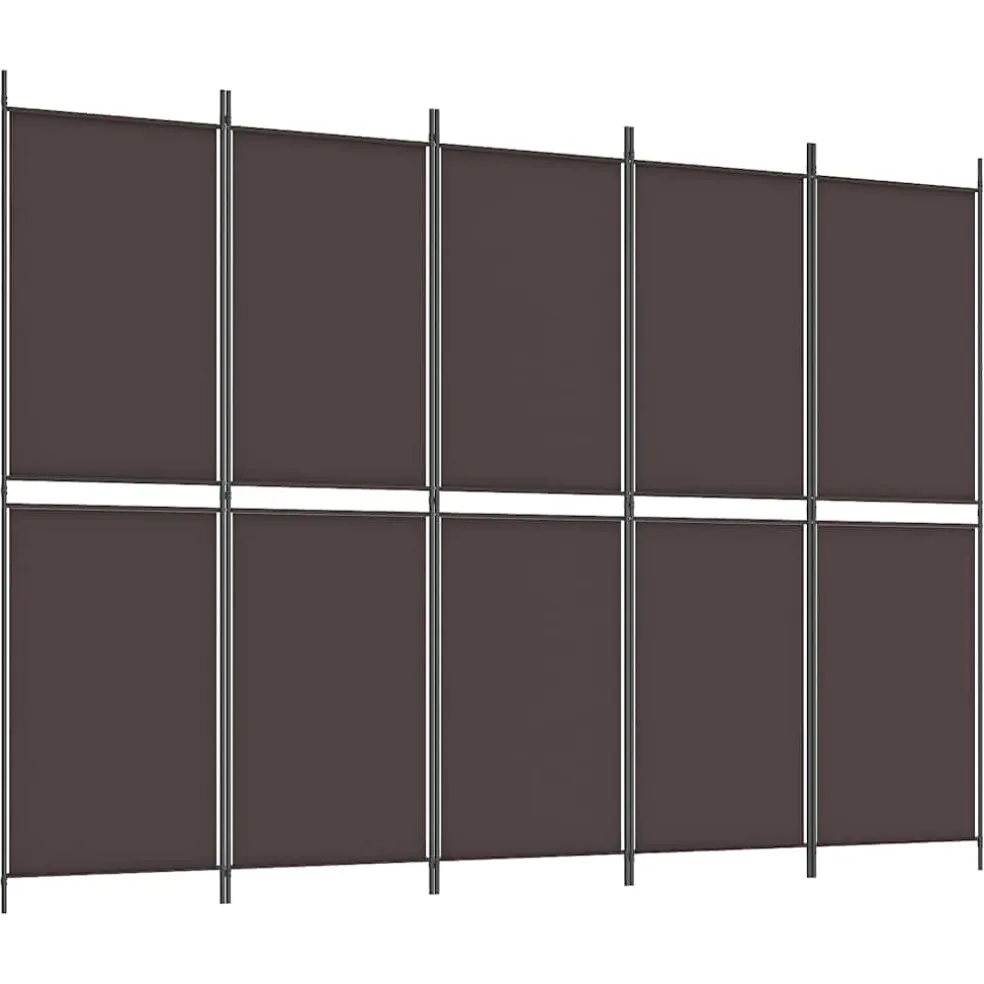 vidaXL Kamerscherm met 4 panelen massief paulowniahout