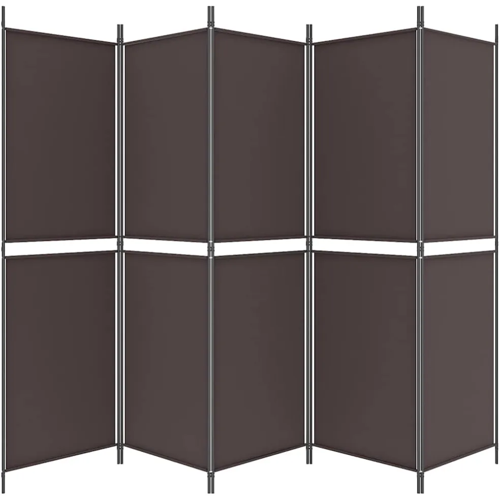 vidaXL Kamerscherm met 4 panelen massief paulowniahout